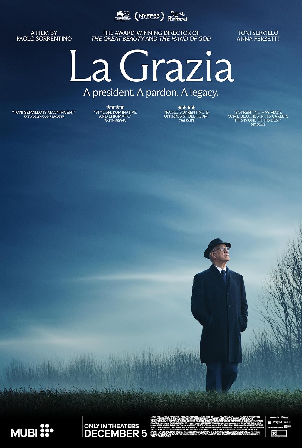 La grazia (2 spettacoli) Sala 1e 2